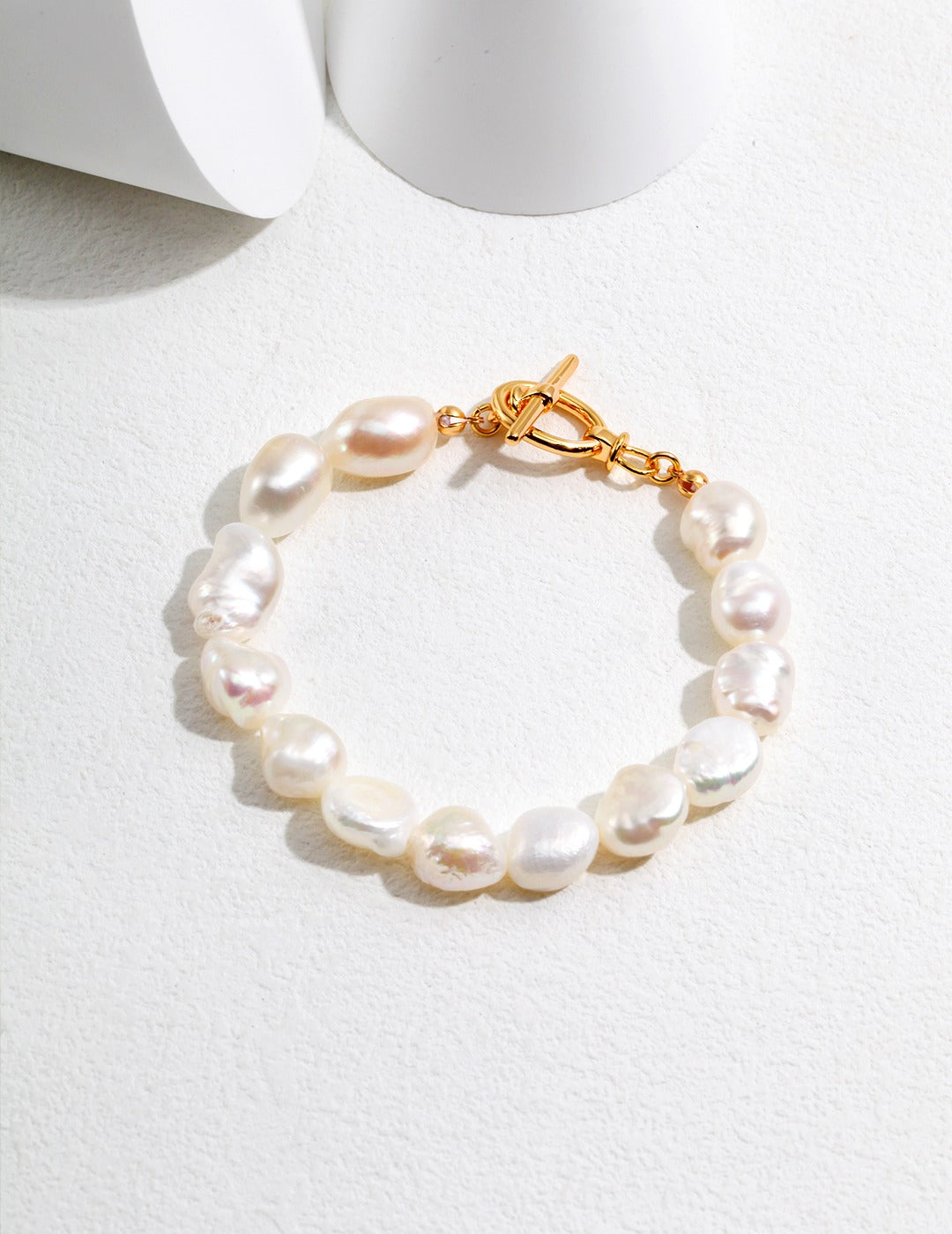 Vintage Baroque Pearl Bracelet